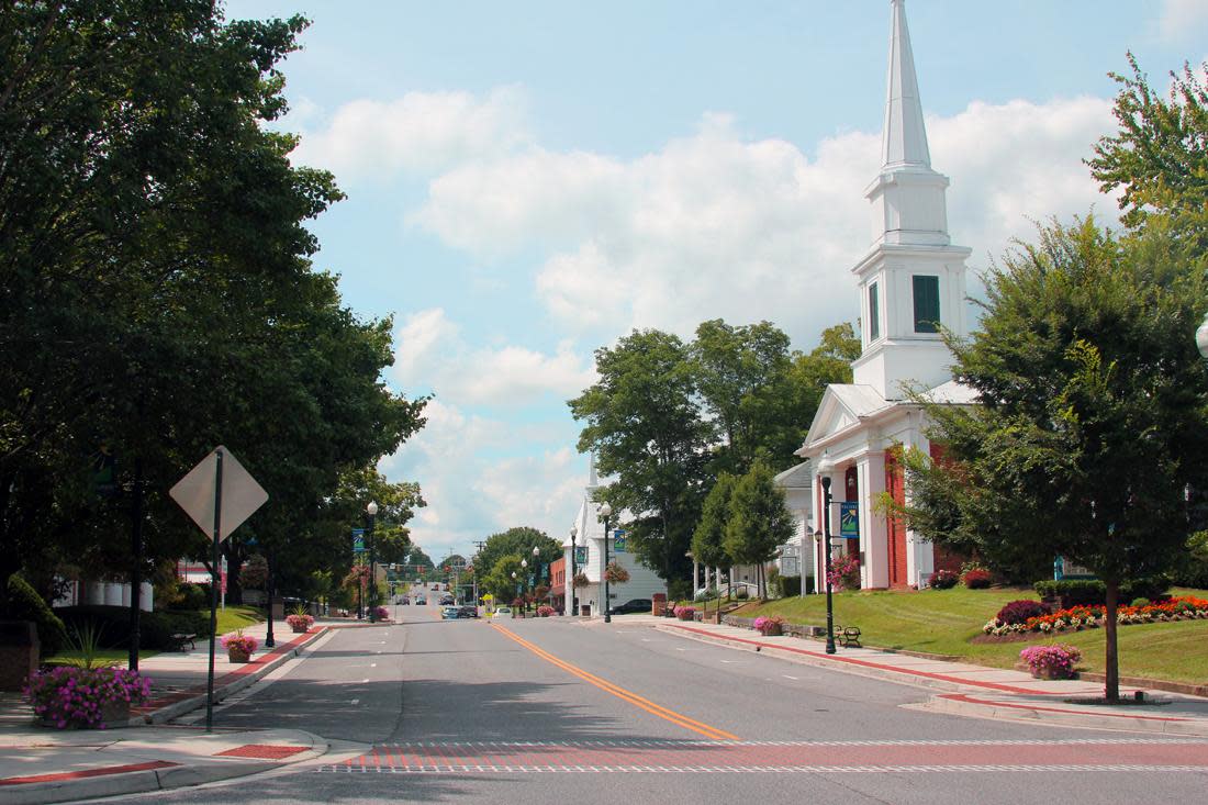 Christiansburg, Historic Area