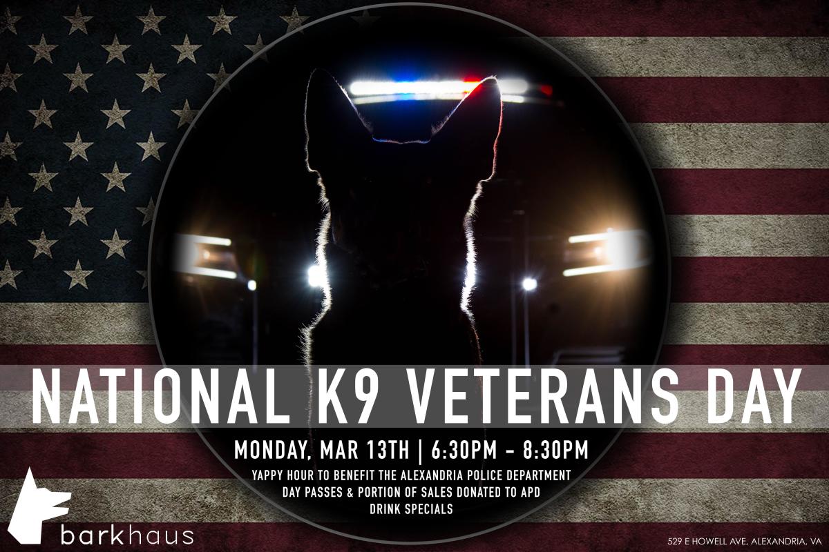 National K9 Veterans Day