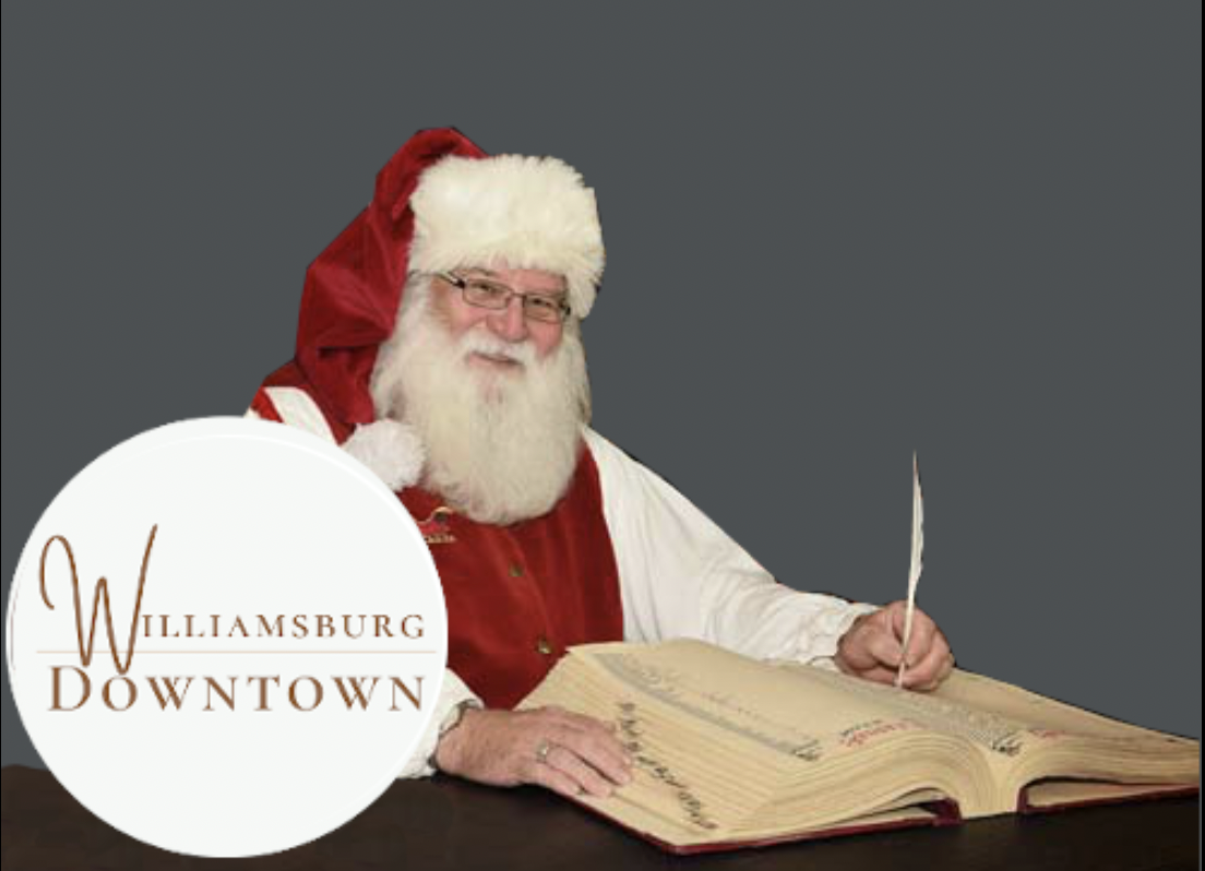 Santa Pictures in Williamsburg Downtown