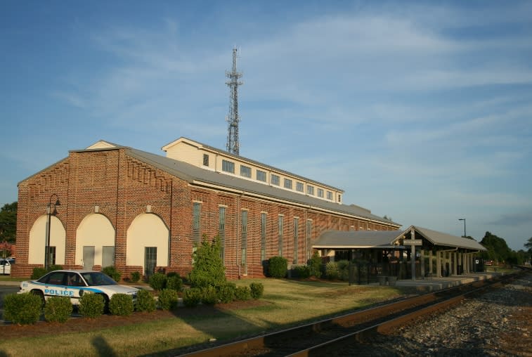 Amtrak Nc Company Shops Station