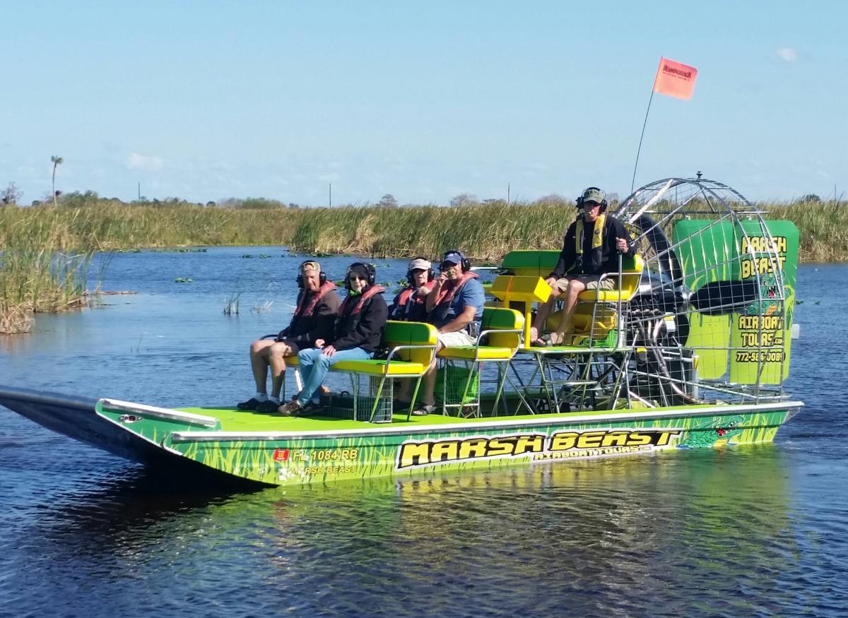 Marsh Beast Airboat Tours in Fellsmere | VISIT FLORIDA