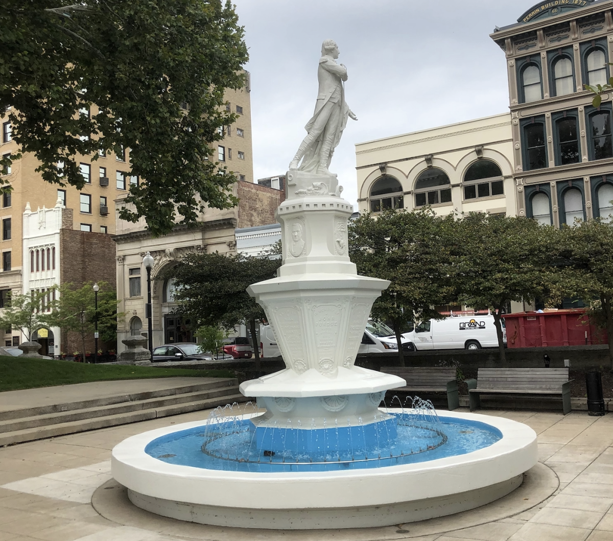 Marquis De Lafayette Fountain