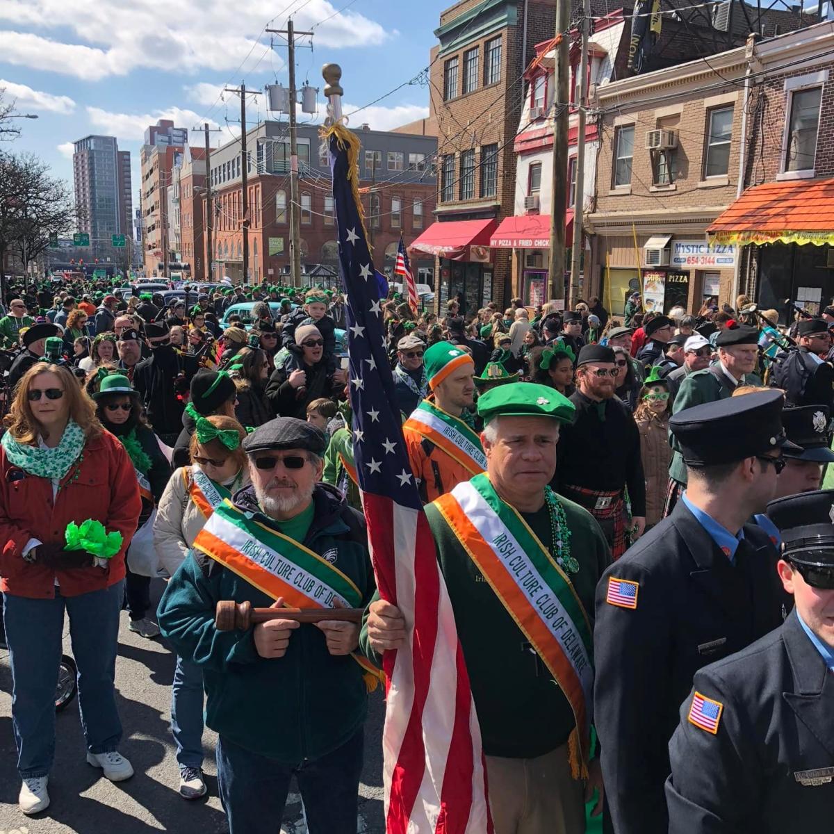 wilmington st patricks day parade 2025 route