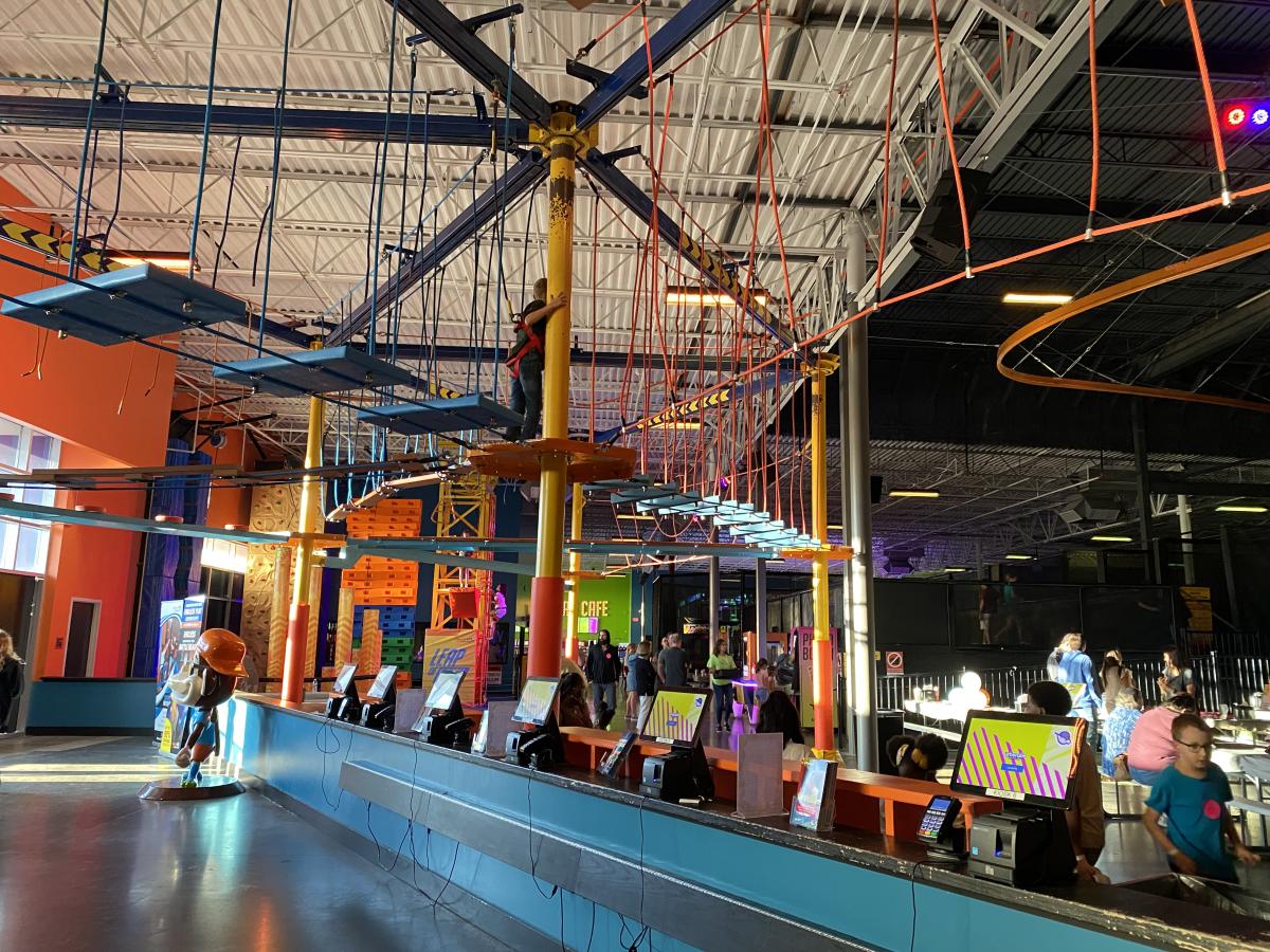 trampoline park tours