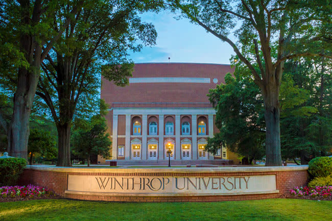 Winthrop university on campus jobs