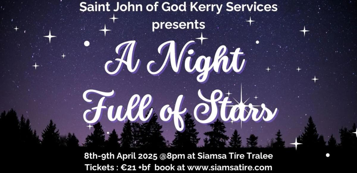 A Night Full of Stars presented by Saint John of God Kerry Services