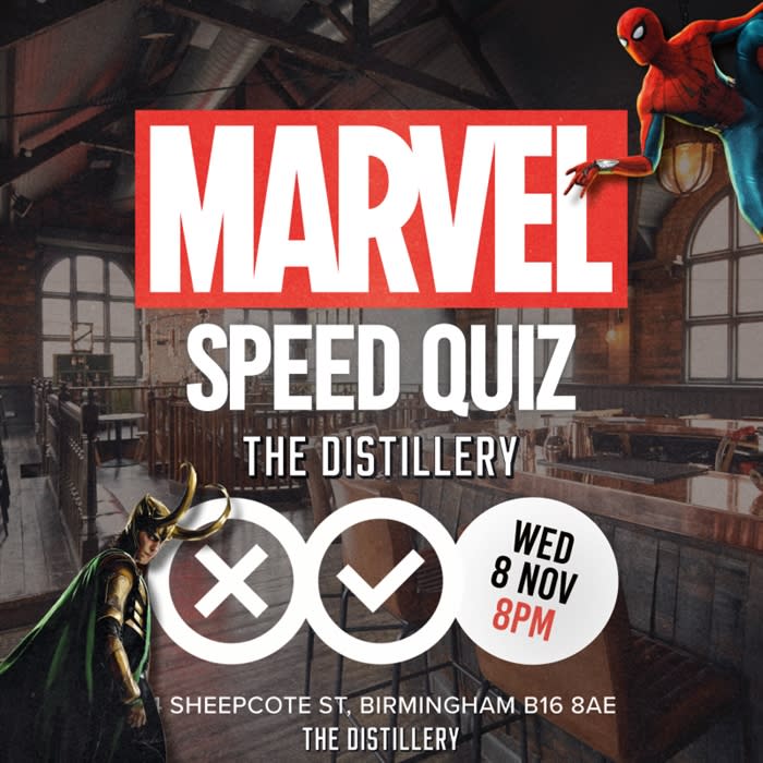 The Ultimate Marvel Quiz At The Distillery - Visit Birmingham
