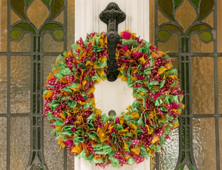 Upcycled Sari Wreath Workshop - With Pri Pri