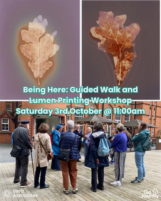 Being Here: Guided Walk and Lumen Printing Workshop