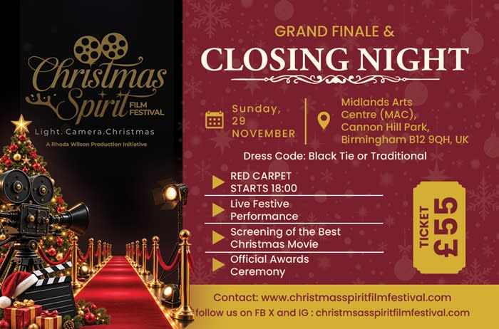 Christmas Spirit Film Festival 2026 – Grand Finale & Closing Night