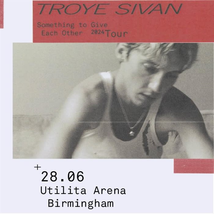 Troye Sivan - Something To Give Each Other 2024 Tour - Visit