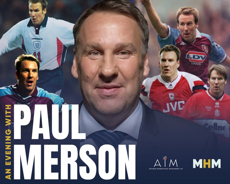 An Evening with Paul Merson | West Midlands, Touchwood Homer Road ...
