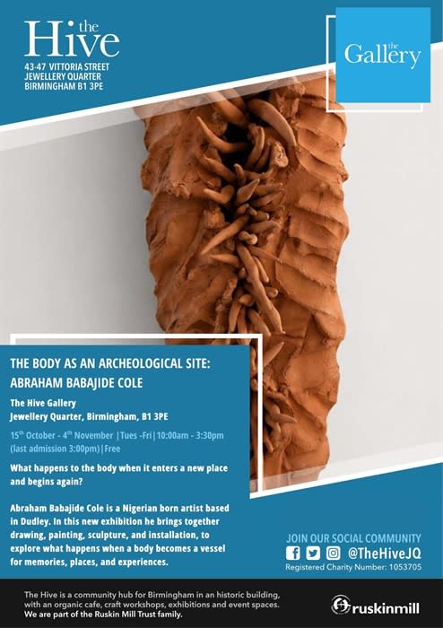The body as an archeological site: Abraham babajide cole