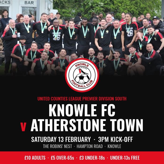 Knowle FC v Atherstone Town