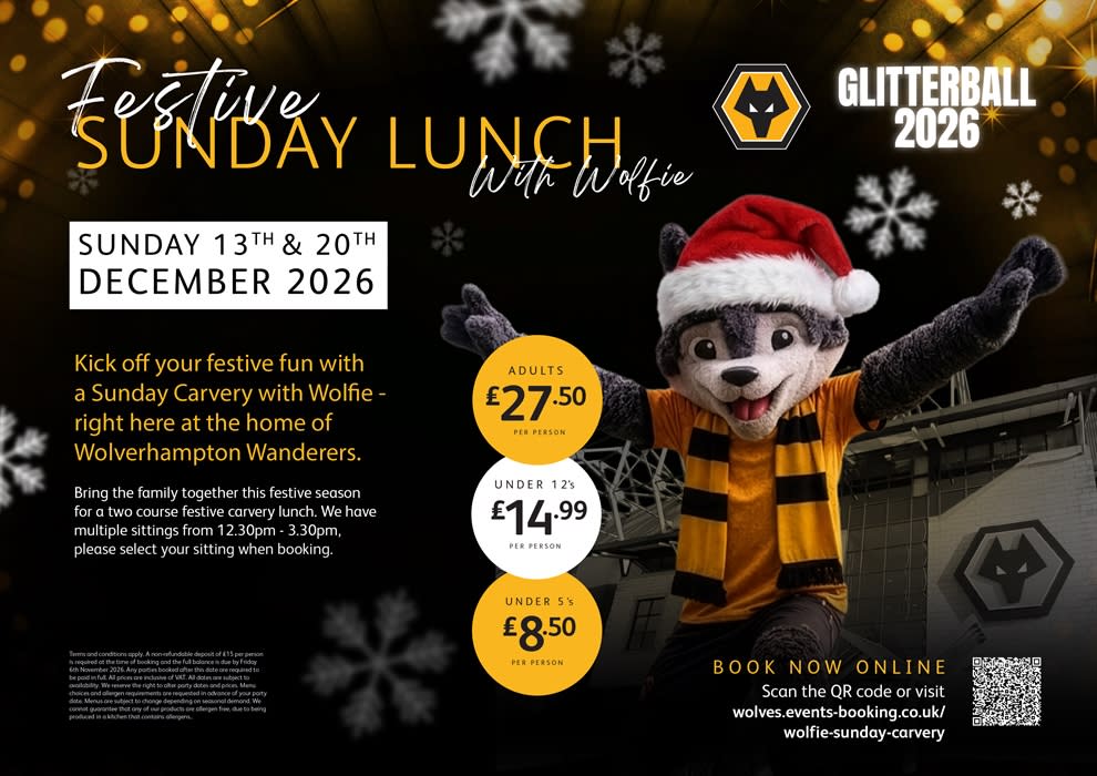 Festive Lunch With Wolfie