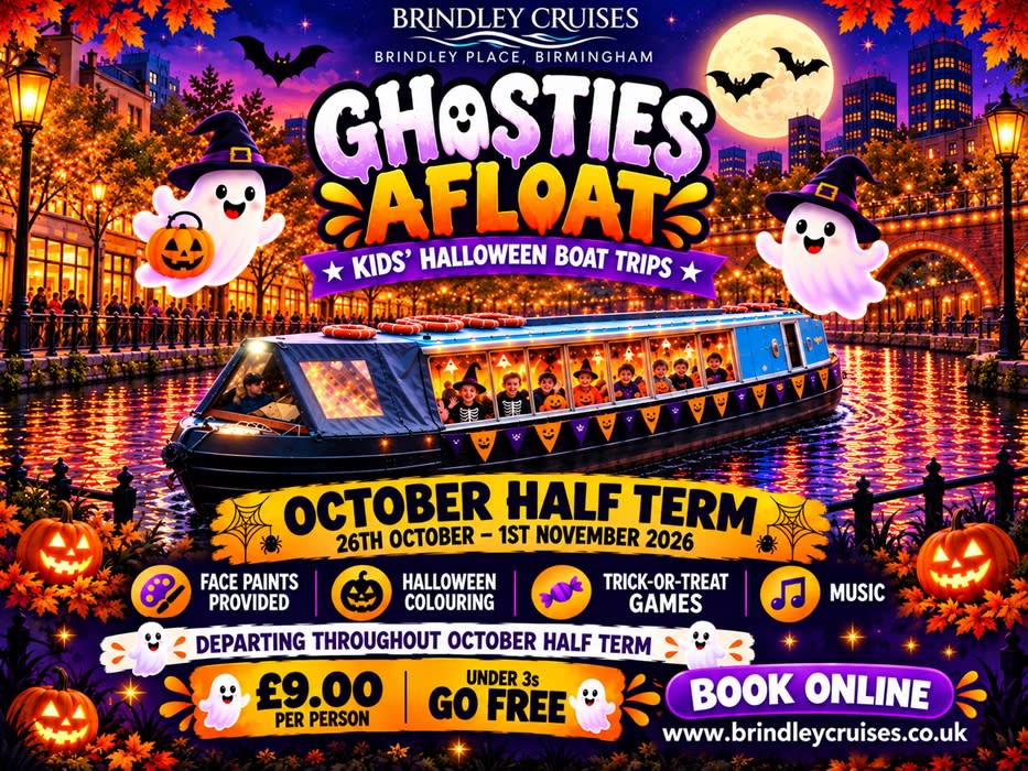 Ghosties Afloat - Kids Halloween Boat Trips