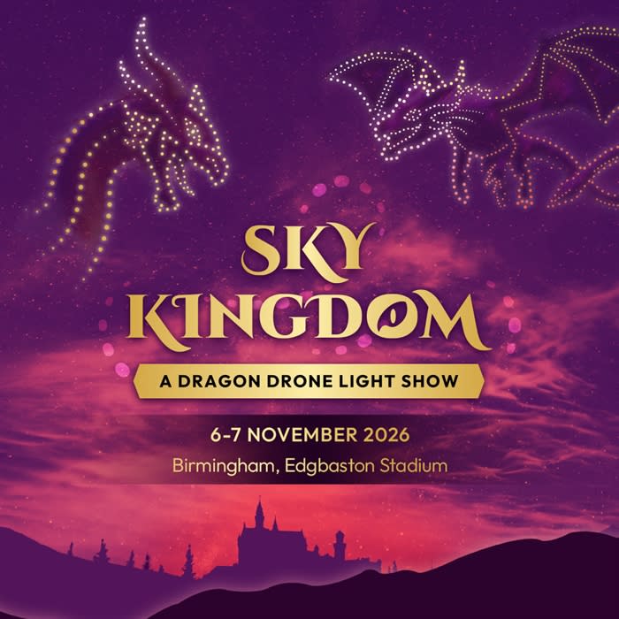 Sky Kingdom: A Dragon Drone Light Show - Birmingham