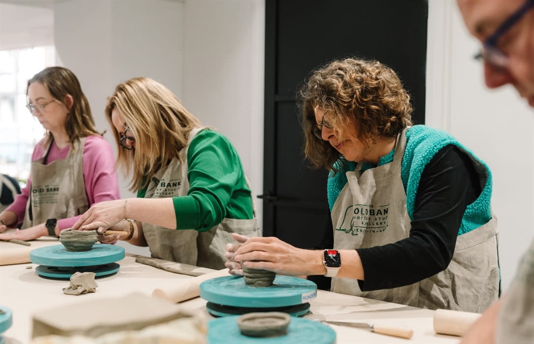 Create at the Old Bank Pottery in Warwick