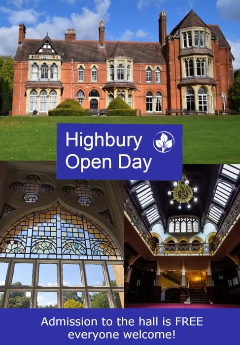 Highbury Hall Open Day