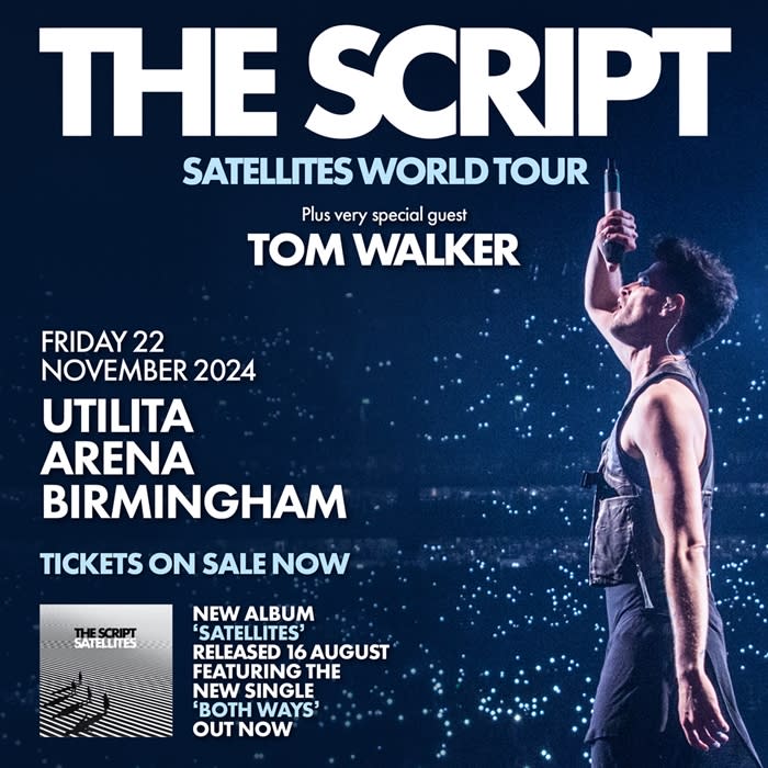 The Script | West Midlands, Birmingham | Visit Birmingham