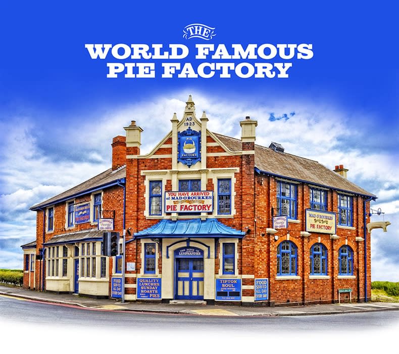 Mad O'Rourke's World Famous Pie Factory Visit Birmingham