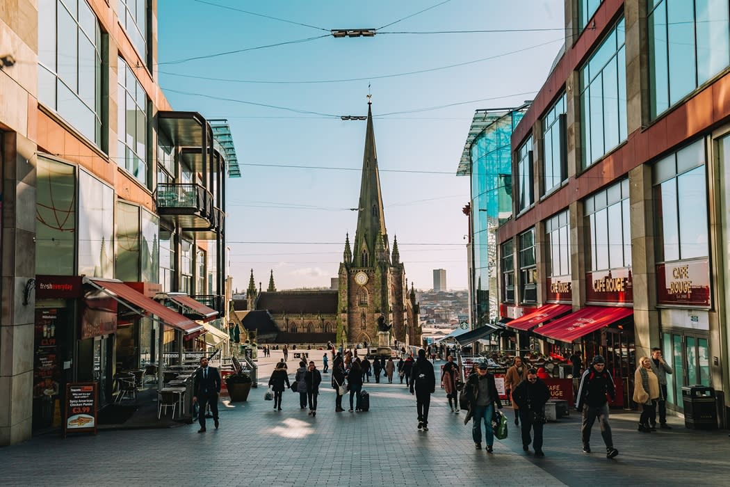 Bull ring shopping center shop