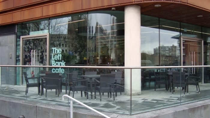 Left Bank cafe bar