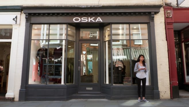 Oska clothing website shop