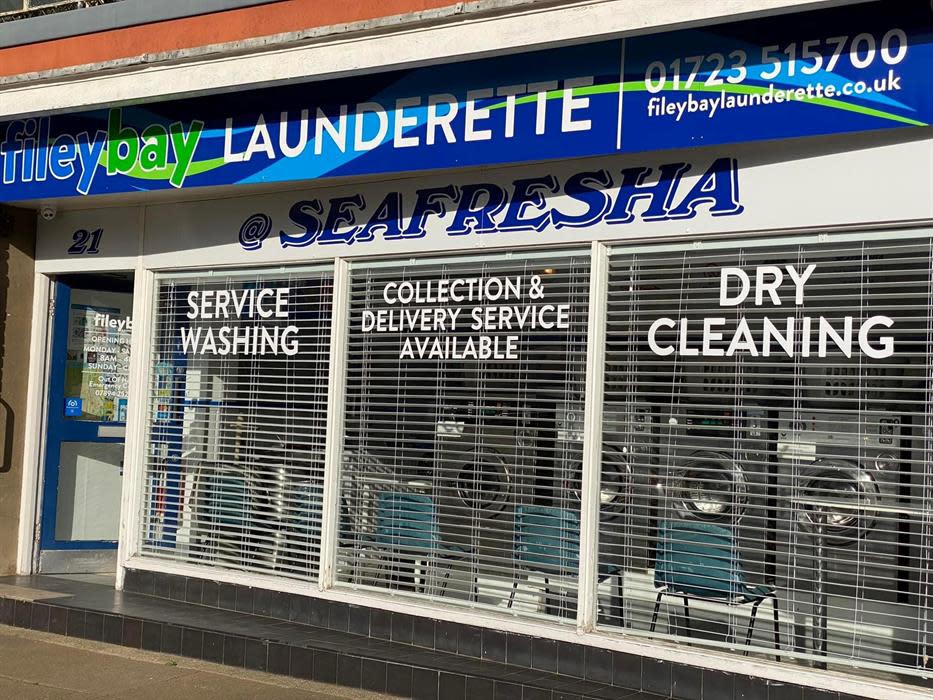 Filey Bay Launderette Discover Yorkshire Coast