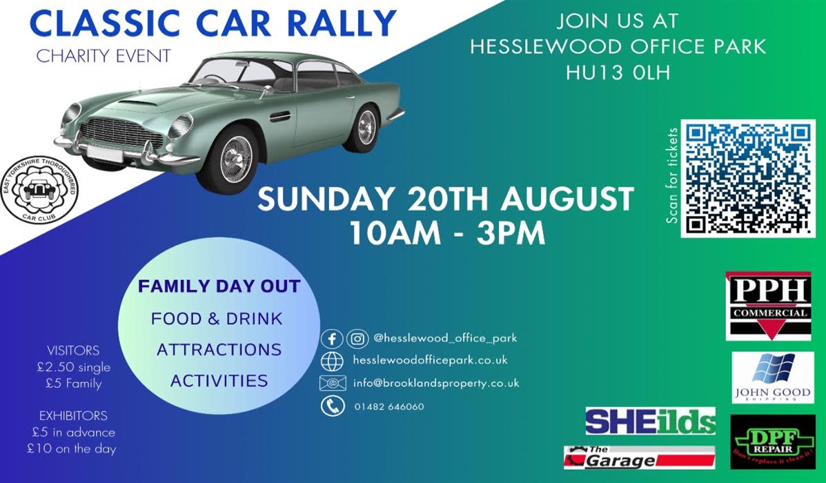 Classic Car Rally Visit East Yorkshire