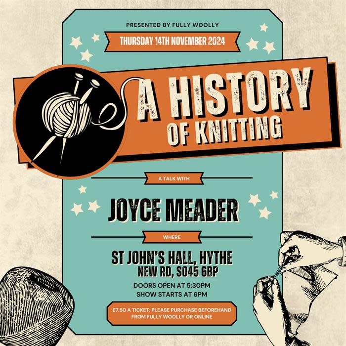 History of Knitting Talk Visit the New Forest