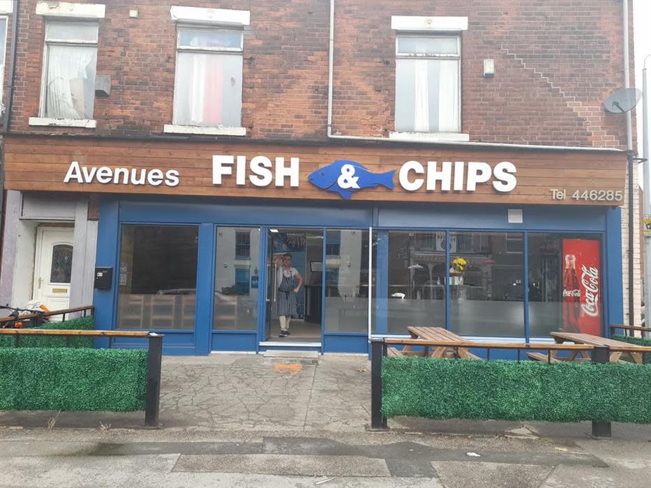 Fish And Chips Greenwood Avenue Hull