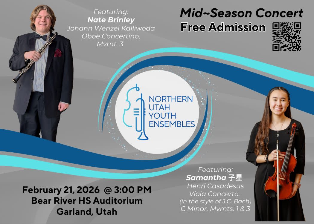 Northern Utah Strings to Perform Williams & More | Concert Details - News Directory 3
