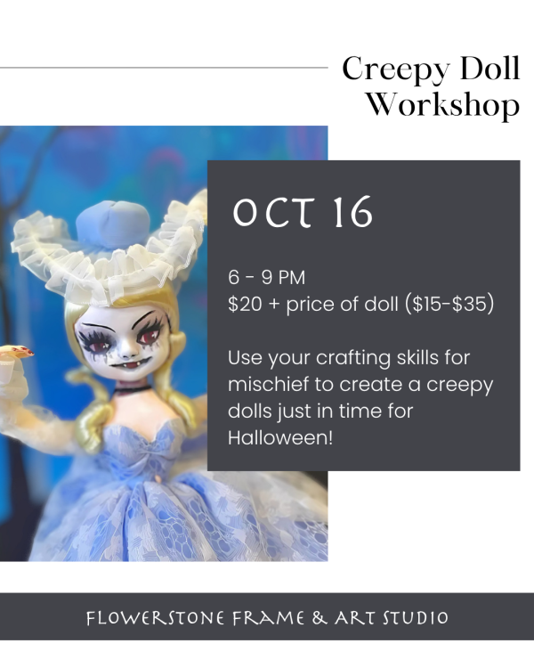 Creepy Doll Workshop at Flowerstone Creepy Doll Workshop at Flowerstone