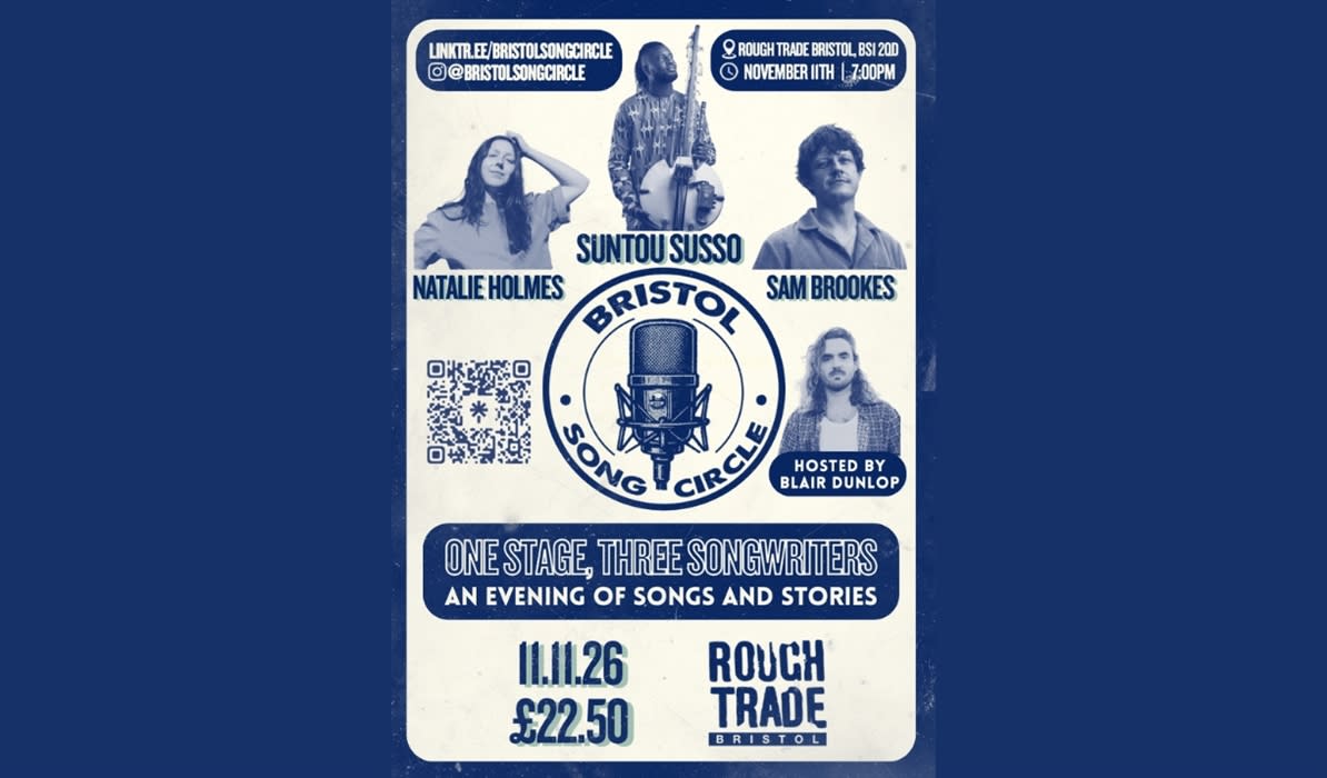 Bristol Song Circle: Suntou Susso, Natalie Holmes, Sam Brookes + Blair Dunlop at Rough Trade
