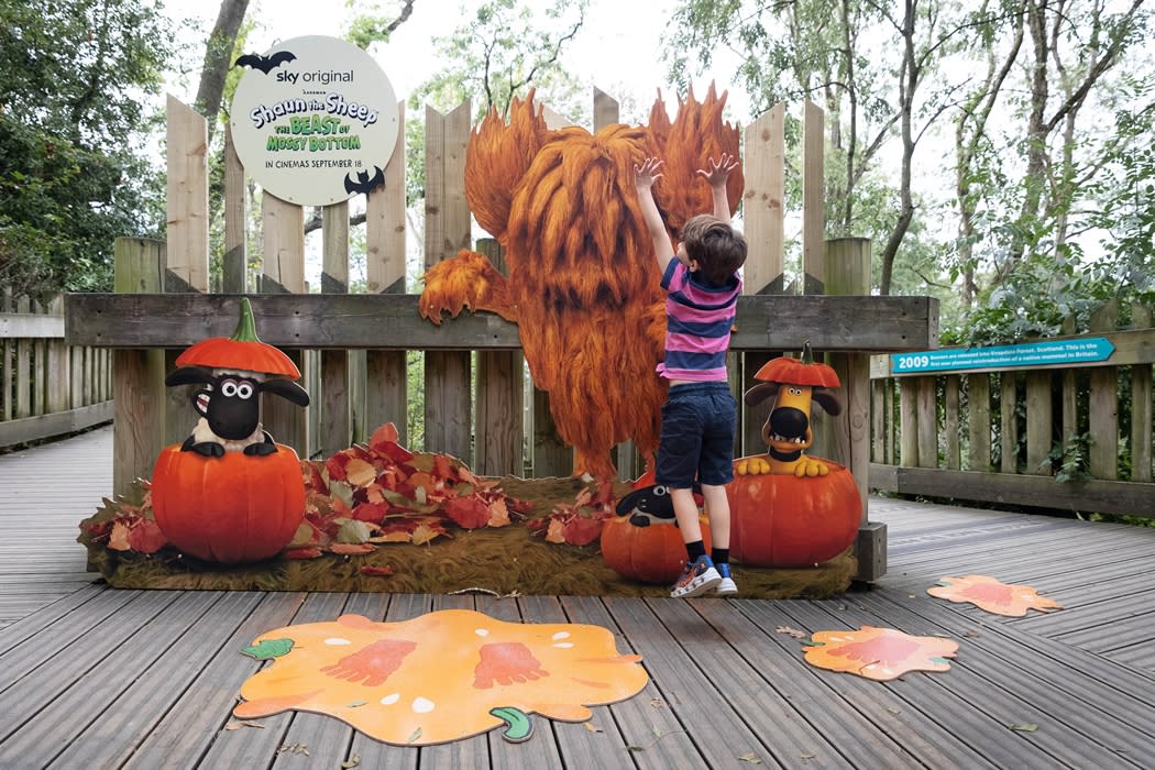 Shaun the Sheep; The Beast of Mossy Bottom Trail at Bristol Zoo Project