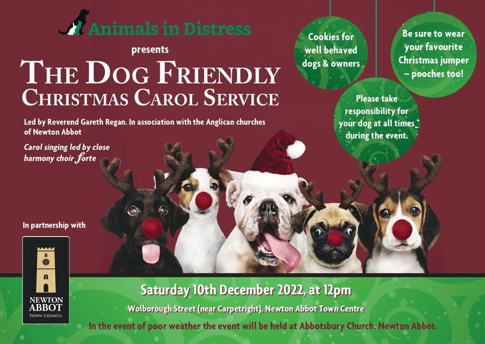 The Dog Friendly Christmas Carol Service Visit Devon
