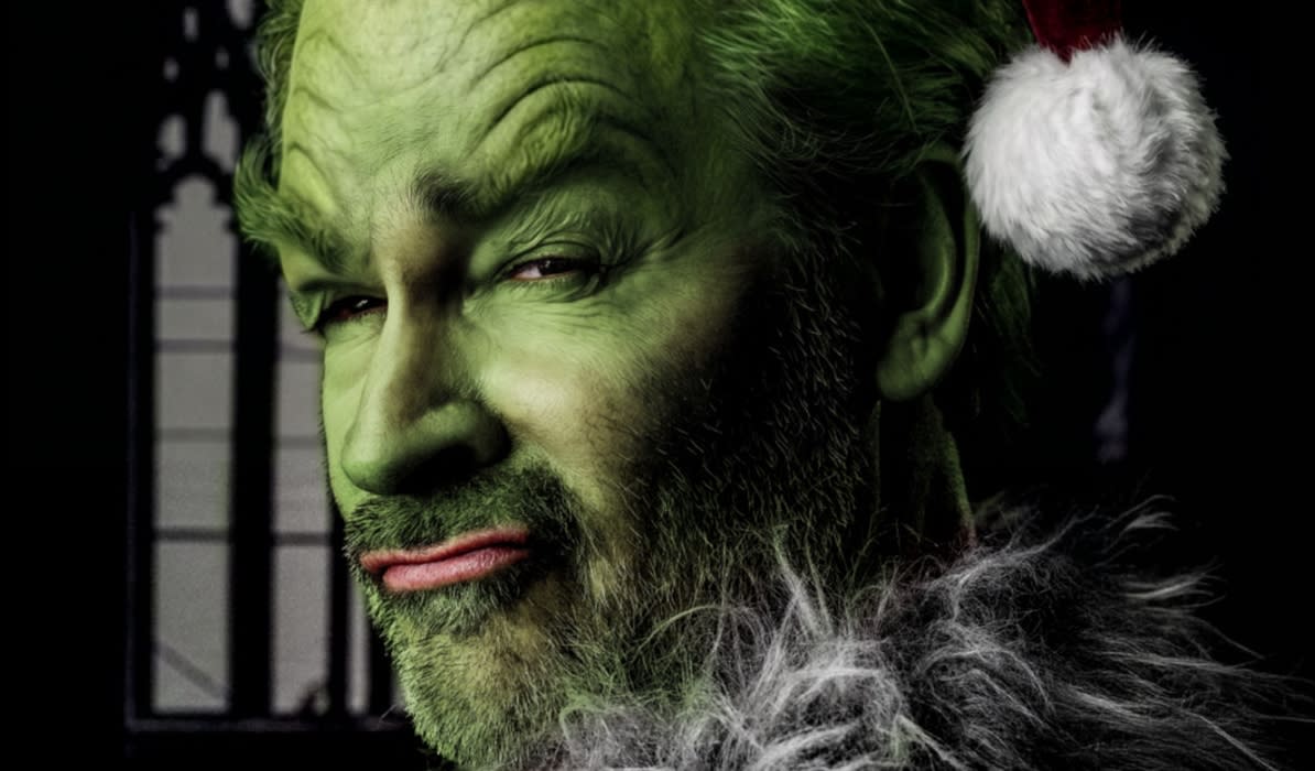 Adam Riches IS Sean Bean IN 'How the Bean Saved Christmas' at The Wardrobe Theatre