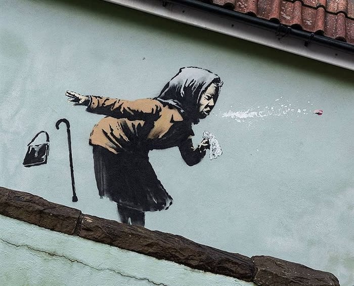 Banksy Grafitti Aachoo!