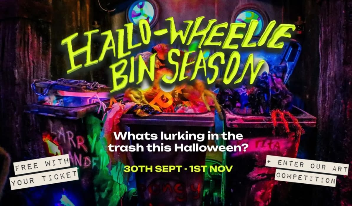 Hallo-Wheelie Bin Season at Wake The Tiger