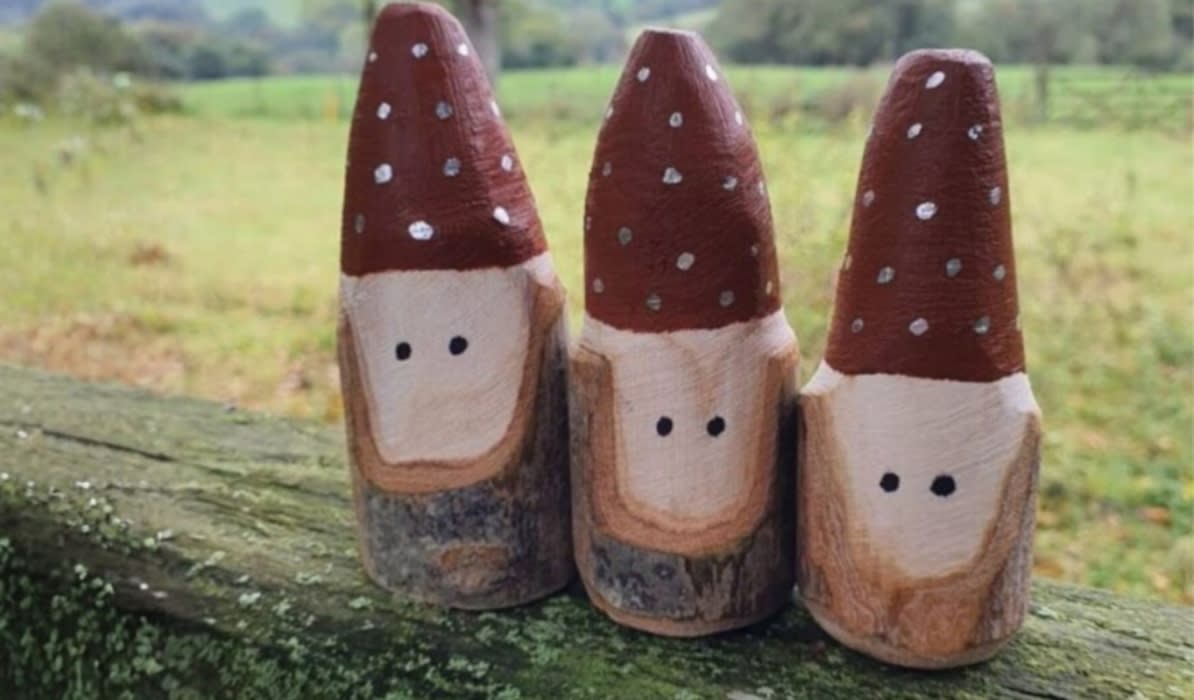 Mushroom Carving at Arnos Vale Cemetery