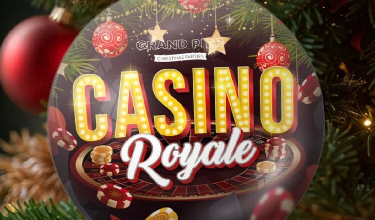 Casino Royal Christmas Party at The Grand Pier at Weston-super-Mare