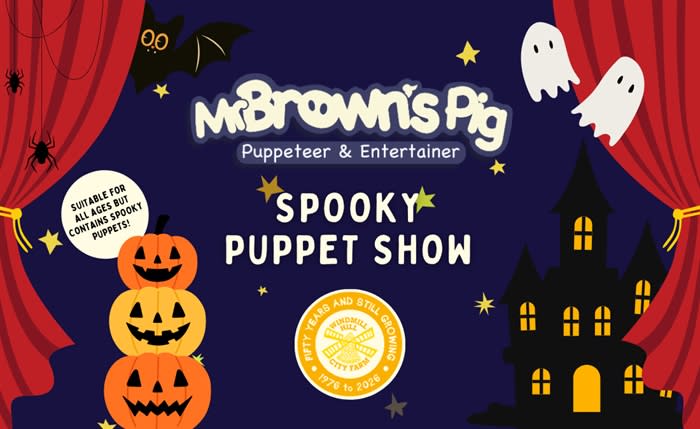 Mr Brown's Pig: Spooky Puppet Show at Windmill Hill City Farm