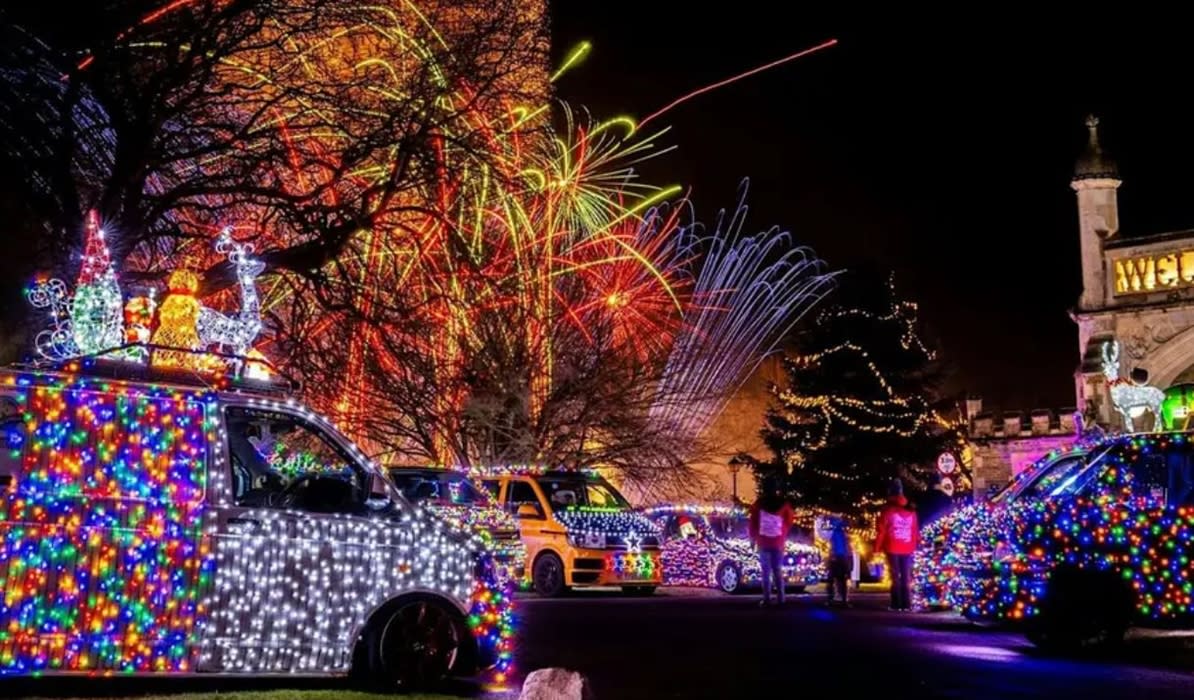 Christmas Fireworks at De Vere Tortworth Court