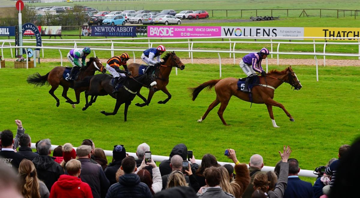 Horse racing - Wednesday 6th May - Newton Abbot Racecourse - Visit Devon