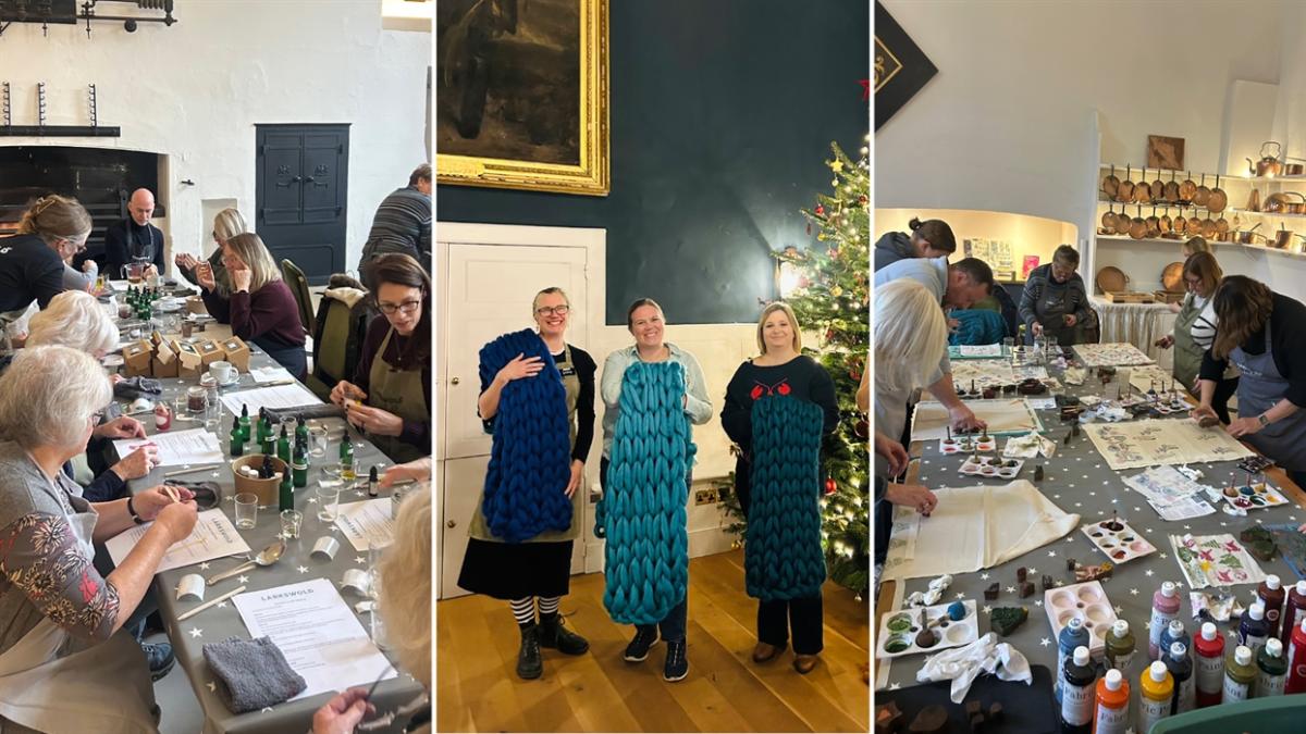 Christmas Crafts Workshop at Badminton House