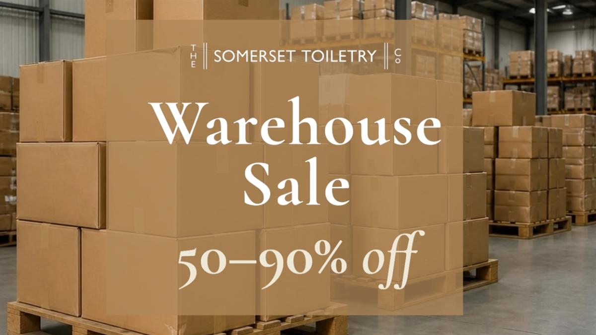 Warehouse Sale at Somerset Toiletry Company
