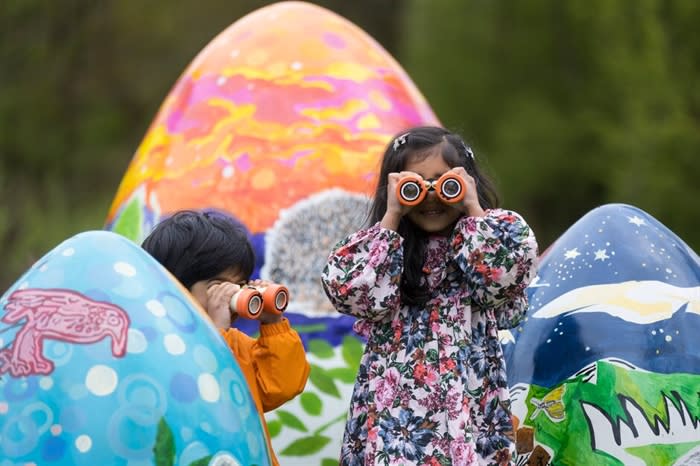 Giant Easter Egg Hunt - Crack the Egg-nigma code! - Visit Devon