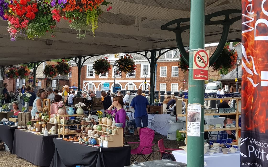 Potters' Market Visit Devon
