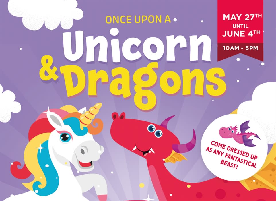Once Upon a Unicorn and Dragons Cotswolds
